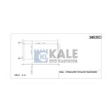Kale 345350 Klima Radyatörü