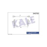 Kale 345700 Turbo Radyatörü Insignia 08- 1.6 Cdtı 2.0 Cdtı Malıbu V300 12- 2.0D 665X361.7x32