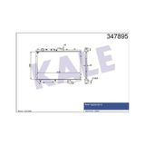 Kale 347895 Radyatör Mekanik 323 Hb 90-95 B63F15200 539652645