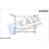 Kale 349600 - Motor Su Radyatoru Fıesta V Fusıon 01 08 1.25 1.4 16V 1.6 16V Mazda Iı 1.4 16V 1.6 16V 02 Olcu 500 358 16