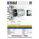 KALE-349715 KLİMA KOMPRESÖRÜ TEMPRA 91-96