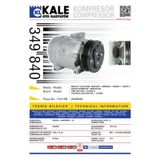 KALE 349840 KLİMA KOMPRESÖR MEGANE-SCENIC (99-03)TRAFIC II-MASTER