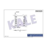 Kale 350320 Klima Radyatörü Kondenser Daf 95 Xf Fa 95 Xf Fac 95 Xf Fad 95 Xf Far 95 Xf Ft 95 Xf Ftg 95 Xf Ftr 95 x 1327759