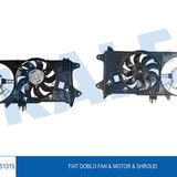 Kale 351315 Fan Motor Davlumbaz Fıat Doblo 1.9 Jtd Mpv 119-223