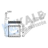 Kale 357330 - Kalorifer Radyatoru Ford Fıesta Vıı 17 Heater Core