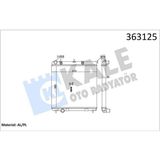 Kale 363125 - Brazıng Versiyonu KL297000 Peugeot 206 207 - Cıtroen C2 C3 1.4hdı 70 Eco 02 mt Ac/nac Mekan Ik 380×415X34 Su Radyatörü