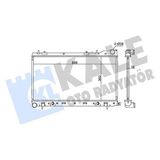 Kale 364900 - Radyatör Subaru Forester Al-Pl-Brz 360×688X26