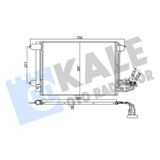 Kale 375400 A3 Leon Toledo Octavia Caddy 3 Golf 5 6 Jetta 4 Touran Al Al Klima Kondenseri