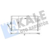 Kale 386000 - Klima Radyatörü Kondenser Fıat Doblo 01 Idea 04 Punto 03 Lancıa Ypsılon 06 11 1.2 1.3jtd 1.4 1.9jtd