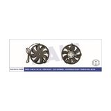 Kale 415200 Klima Fan Motoru 280MM 300 W Audi A4 A6 A8 Passat Sharan Adr 97-04 8D0959455C