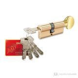 Kale 68 mm Saten Gri Bilyalı Mandallı Silindir Çelik Pimli Anahtar