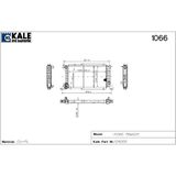 Kale BAKIR RADYATÖR FORD TRANSIT T15/19 YM.TURBO 2 SIRA CU+PL SİSTEM