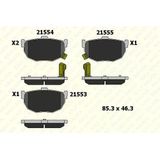 Kale Balata 2155314005 Arka Fren Balatası Cerato Elantra Wva21553