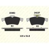Kale Balata 24137A0000kd13 Fren Balatası Arka Dısklı Tip 93183140 93176116 93192623 1605200 1605993 4254.A8 Bm Focus Vectra C Citroen Ford Mazda Re