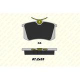 Kale Balata Arka Fren Balatası Vw Golfııı-Iv Audı A1-A3-A4-A6-A8 Seat Cordoba Leon Toledo Ibıza Renault Fluence Megane Skoda-Peugeot-Cıtroen-Ds4