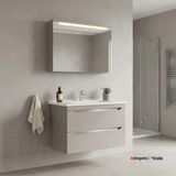 Kale Casilla 100 Cm Vizon Banyo Dolabı Takımı - Yok - Krem