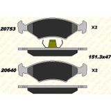 Kale Fren Balata Ön Ford Fıestaı,Iı,Iıı,Iv 1,6-1,8D-Escort Iıı,Iv, Kıa Sephıa 1.6-1.8- Mazda 121 1,3-1,8 (1 Tk )