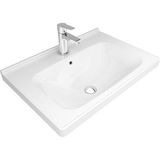 Kale Idea 2.0 65x45 Cm Etajerli Lavabo Beyaz Kolay Temizlik Özelliği ile Modern Tasarım