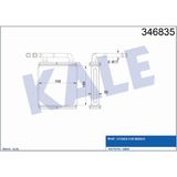 Kale Kalorifer Radyatör Brazıng Hyundaı H100 Minibüs 9721143010 346835