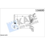 Kale Kalorifer Radyatörü Fıat Tempra 95 01 Tipo 95 01 Alfa Romeo 145 95 01 146 94 01 155 92 97 250X158X42 Musluklu
