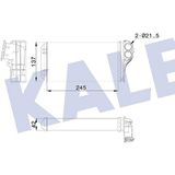 Kale Kalorifer Radyatörü Peugeot 307 Hb cc Sw 2000-2005 6448.K0 346310