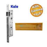 Kale Kapı PVC Kapı Gömme Kilit Gövde Wc Banyo Kilidi Gövdesi Silindirli 35 mm