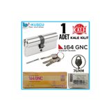 Kale Kilit 164 GNC 76 MM Nikel Barel Standart Silindir