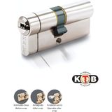 Kale Kilit | 164 KTBS Kilit Silindiri, Tuzaklı Kilit Göbeği [68 mm, Nikel] - Krom - Çift Yönlü, 68 mm