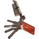 Kale Kilit 164BME 68MM Bilyalı Mandallı Silindir Çelik Pimli Nikel Hırsızlığa Karşı Koruma ( 68MM-26+10+32 ) - Gri
