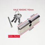 Kale Kilit 164GNC Kapı Kilidi Silindiri Göbeği 110MM 50/10/50 Özel Ölçü