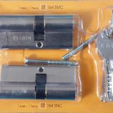 Kale Kilit 264 Ortak Anahtarlı 2'li Set (SNC+SMC) Kilit Silindiri, Barel (68 mm)
