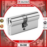 Kale Kilit Çelik Pimli Standart Silindir 164 Gnc 68 mm Nikel 3 Anahtarlı 164GNC00129