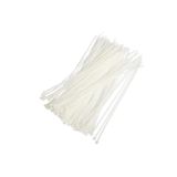 Kale Kilit Kablo Bağı- Plastik Kelepçe - 3.6 X 200 Mm - Cırt Kelepçe Beyaz 100 Adet Paket Klips1