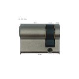 Kale Kilit Kale 164grc Standart Yarım Silindir Çelik Pimli Nikel 41mm 05 10 26