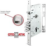 Kale Kilit Kale 252/RAV SM Otomatik kilitlemeli monoblok çelik kapı kilidi mandallı sistem barelli
