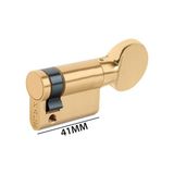 Kale Kilit Kale Standart Yarım Mandallı Silindir Çelik Pimli - Nikel - 41MM - (05+10+26)