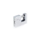 Kale Kilit Kale Yatay Çelik Sürgülü Asma Kilit Pirinç Üzeri Nikel Kaplamalı 60mm KD001/50-160