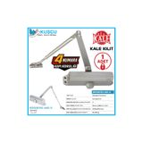 Kale Kilit Kapı Hidroliği 4 Numara (GÜMÜŞ) 60-85 KG / KD002/50-440-0