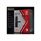 Kale Kilit KD050/50-300 Kameralı Wi-Fi Akıllı Kapı Kilidi Parmak İzli Şifreli Kartlı Görüntülü Konuşmalı Siyah