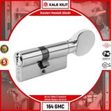 Kale Kilit Standart Mandallı Silindir 164 Gmc 68 mm Nikel 3 Anahtarlı 164GMC00006