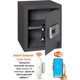 Kale Kk Eko 400 Elektronik Şifreli Çelik Kasa Büyük Boy Akıllı Para Evrak Kasası Alarmlı Akıllı Kasa - Orta Boy Çelik Kasa