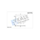 Kale Klıma Radyatoru Kondenser (Ford B.max Fıesta 1.25 1.4 1.6 Bnz 12/) Ayak 18.5 Mm