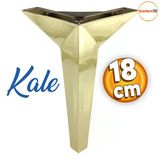 Kale Lüks Mobilya Kanepe Tv Ünitesi Koltuk Ayağı 18 Cm Altın Gold Konsol Ayakları