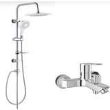 Kale Mare Banyo Bataryası ve Tema 53270 Tepe Duş Seti