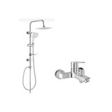 Kale Mare Banyo Bataryası ve Tema 53276 Tepe Duş Seti