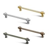 Kale Mat Füme 160 mm Metal Kulp – 5 Adet | Modern Mat Yüzeyli Dolap & Çekmece Kolu