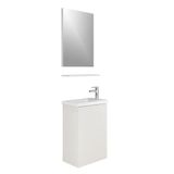 Kale Minimalist 50 cm Beyaz Banyo Dolabı