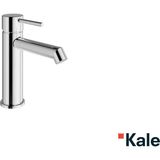 Kale Noah Lavabo Bataryası Krom Renkli Pirinç Malzeme ile Açılır-Kapanır Fonksiyon 1 Parça - LAVABO BATARYASI