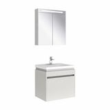 Kale Optimum 65 Cm Set Beyaz (Lavabo + Dolap + Düz Ayna)