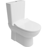 Kale Optimum Kanalsız Duvara Sıfır Klozet + Yavaş Kapanan Klozet Kapağı + Rezervuar + 3/6 Iç Takım - Beyaz
